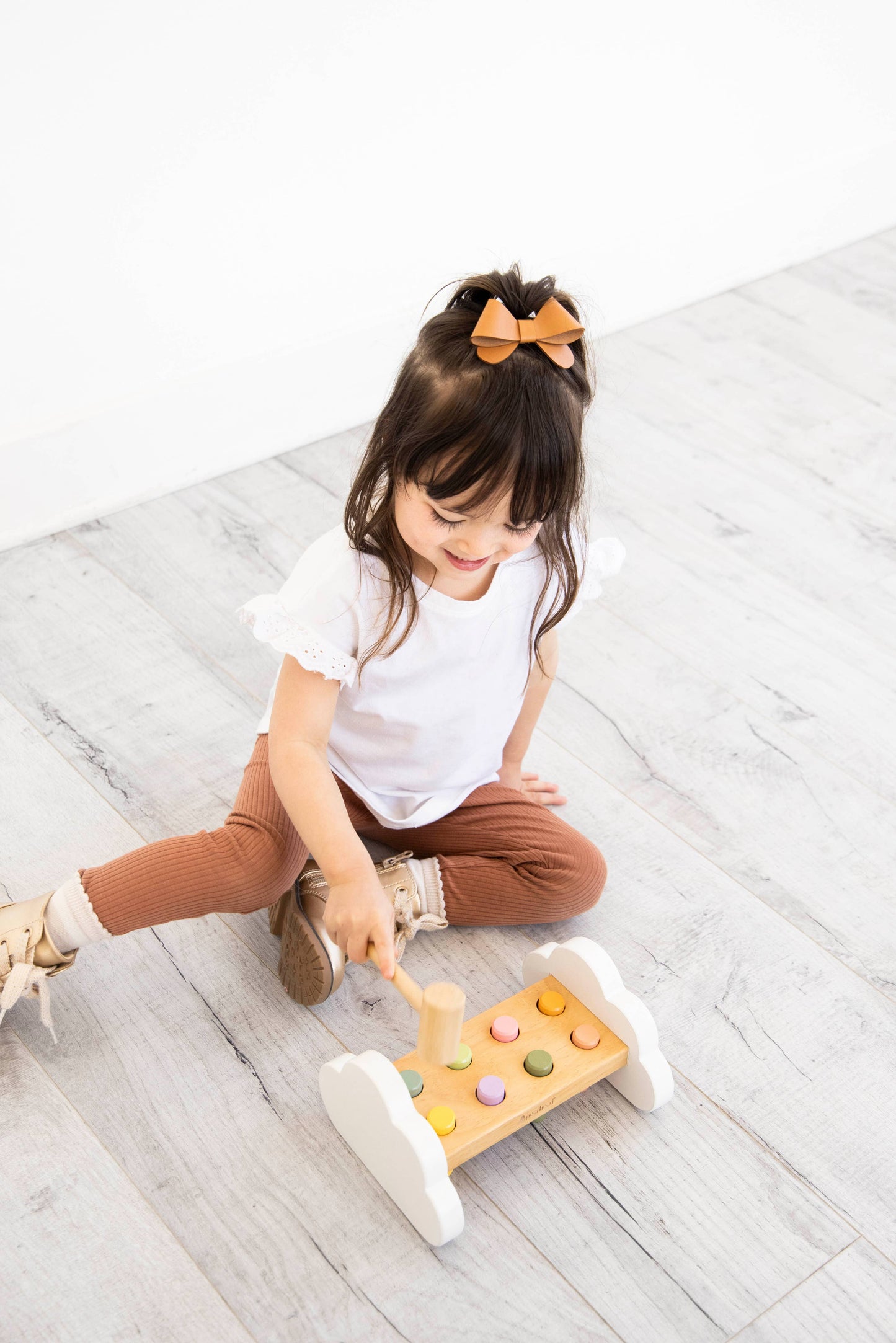 Wooden Hammer Bench Toy, Learning Toy