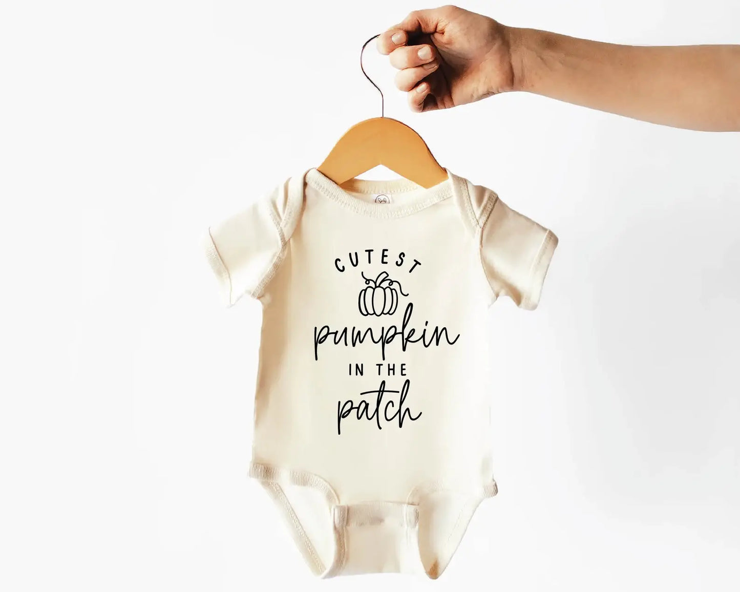 Cutest Pumpkin in the Patch Baby Bodysuit | Fall Baby Gifts: 0-3 Months / Long