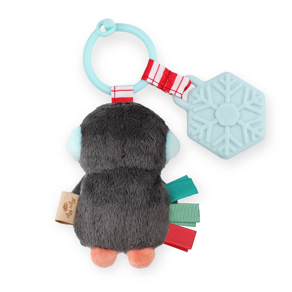 Holiday Itzy Pal™ Plush + Teether: Bear