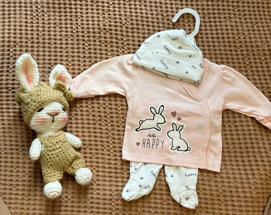 *Limited Time* Happy Bunny Outfit Set