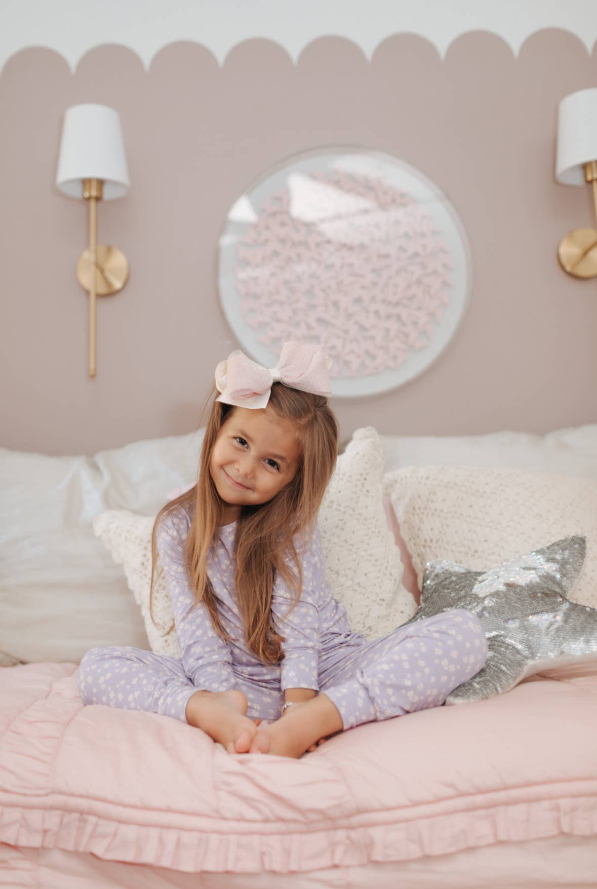 Lilac Posies - 2 Piece Cozy Set: 4T