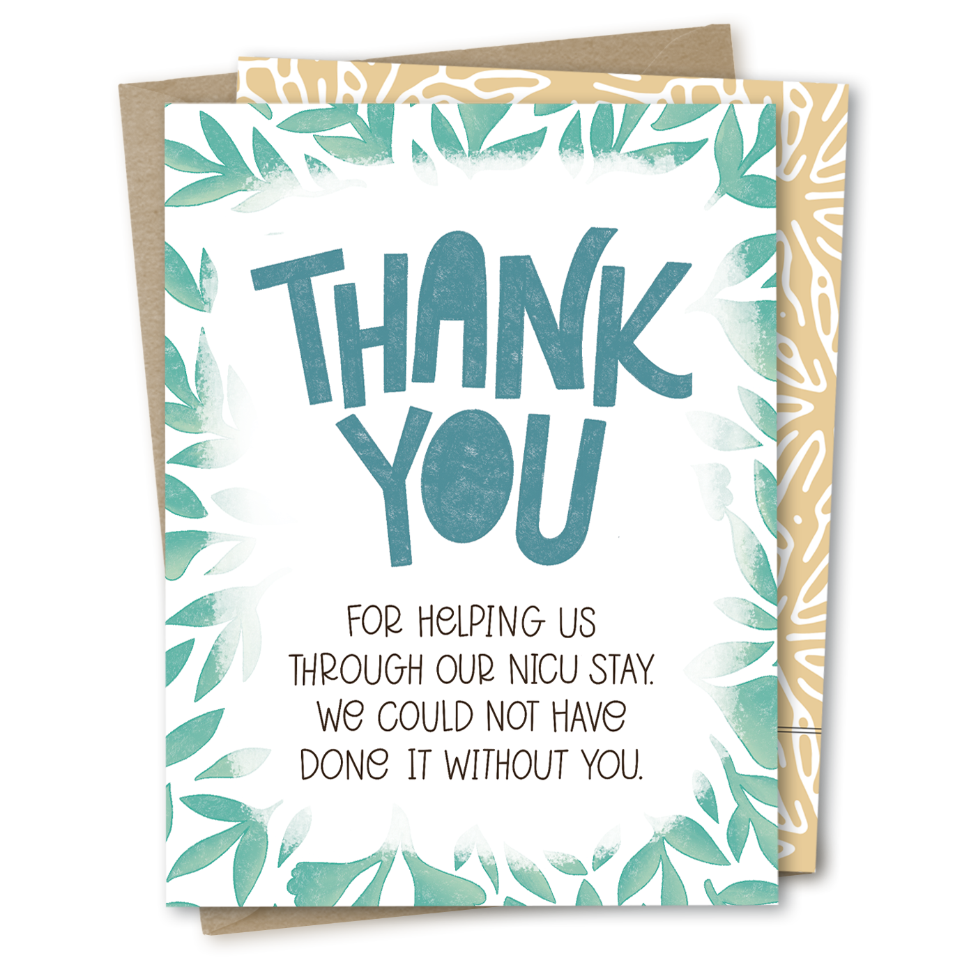 NICU Thank You | Nurse Doctor NICU Support Thank You Card