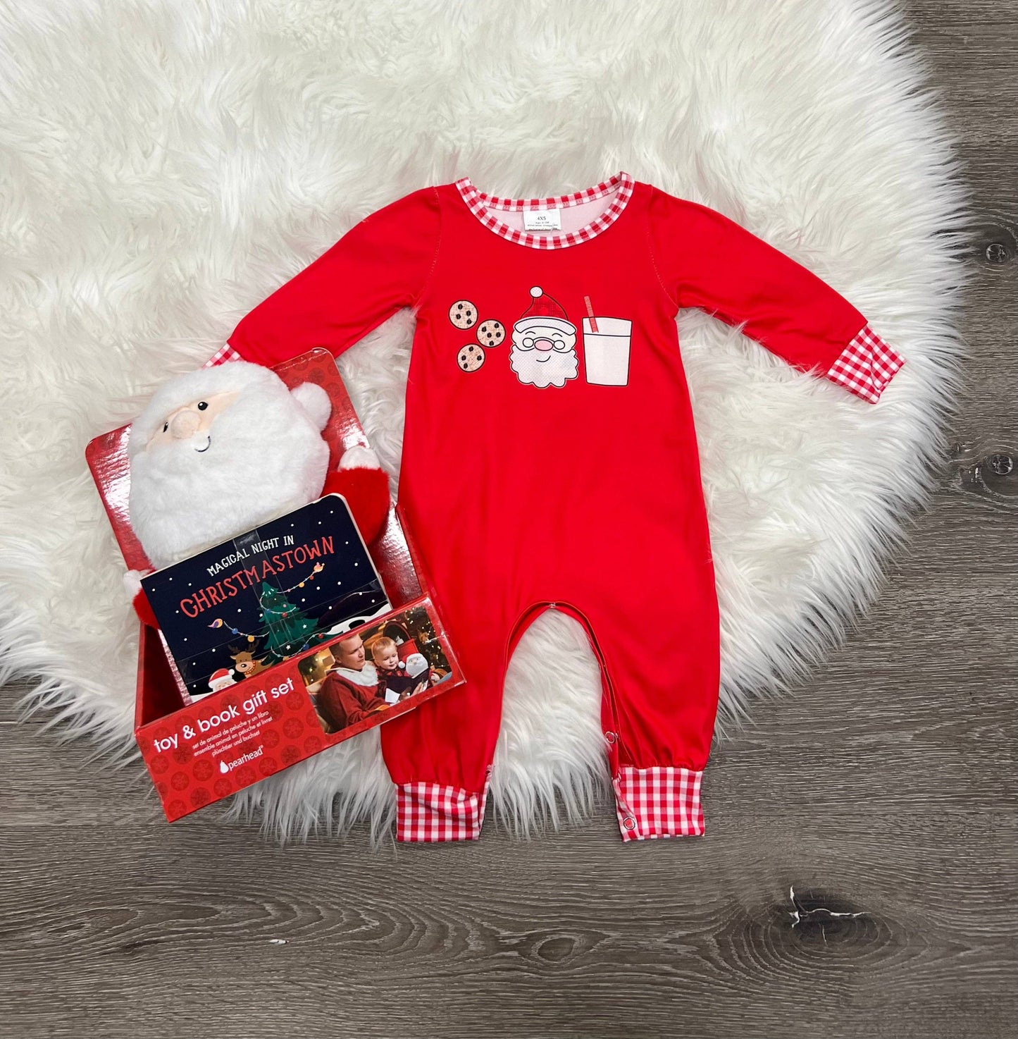 Santa’s Milk & Cookies Jumper: 12-18month