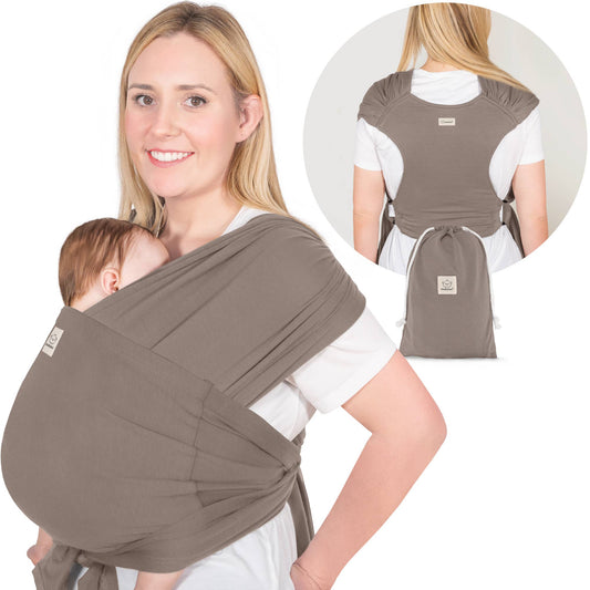 KeaBabies D-Lite Wrap Carrier (Copper Gray)