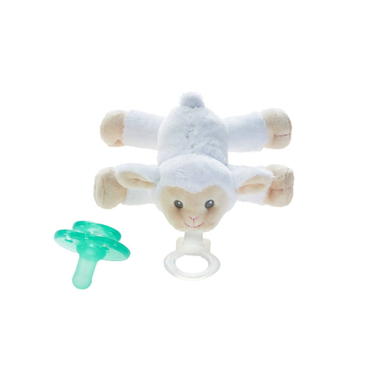 Paci-Plushies Buddies - Lovie Lamb (with Cross)