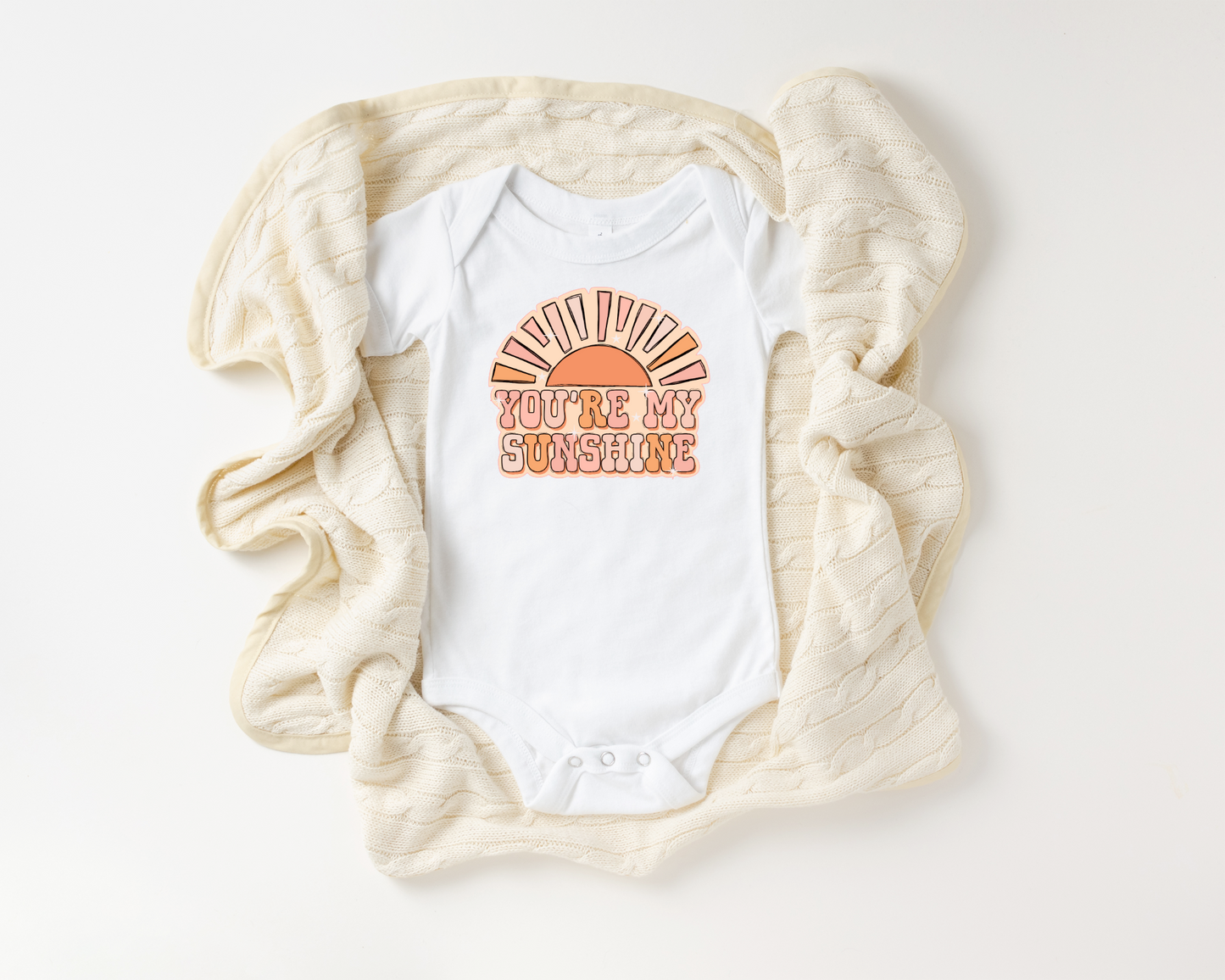 You Are My Sunshine Baby Bodysuit, Baby Outfit, toddler: NB